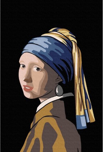 DIY 명화그리기-진주 귀걸이를 한 소녀 10x15cm