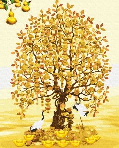 명화그리기 황금돈나무 40x50cm