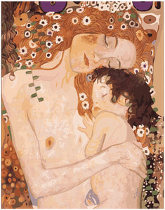 명화그리기-엄마와 아기 40×50cm