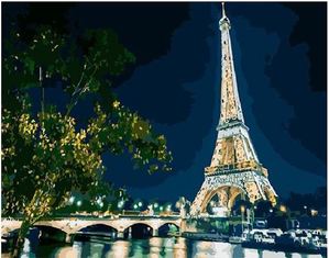 명화그리기-에펠탑 야경 40×50cm