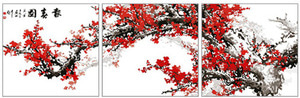 명화그리기-꽃 피는 나무 (50×50cm)×3개- 3단세트 